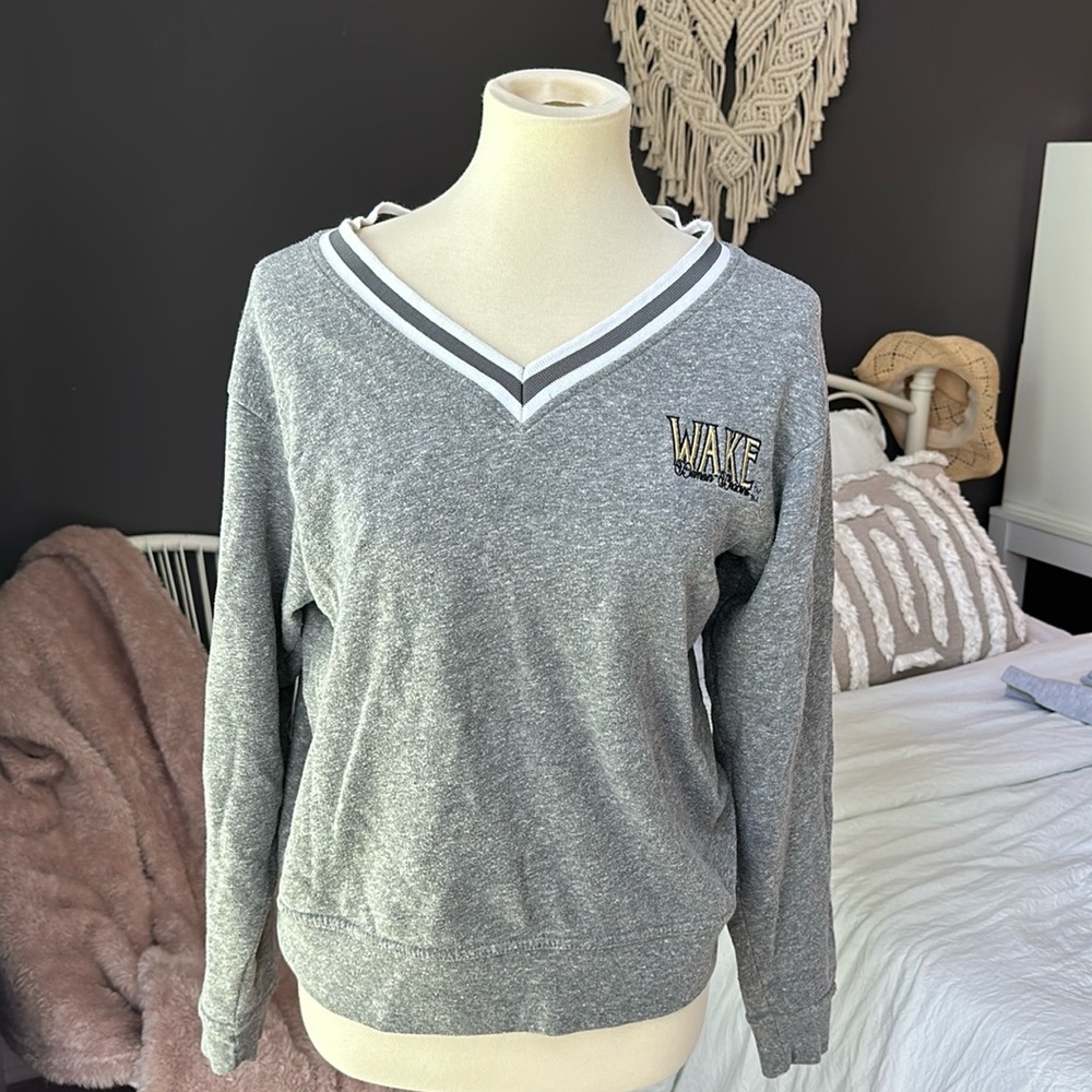 Wake Forest V-Neck Sweatshirt